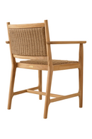 Natural Weave Outdoor Dining Chair | Eichholtz Pivetti | Oroatrade.com