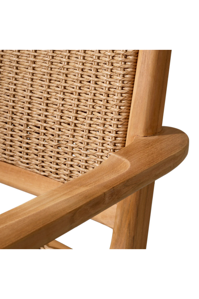 Natural Weave Outdoor Lounge Chair | Eichholtz Pivetti