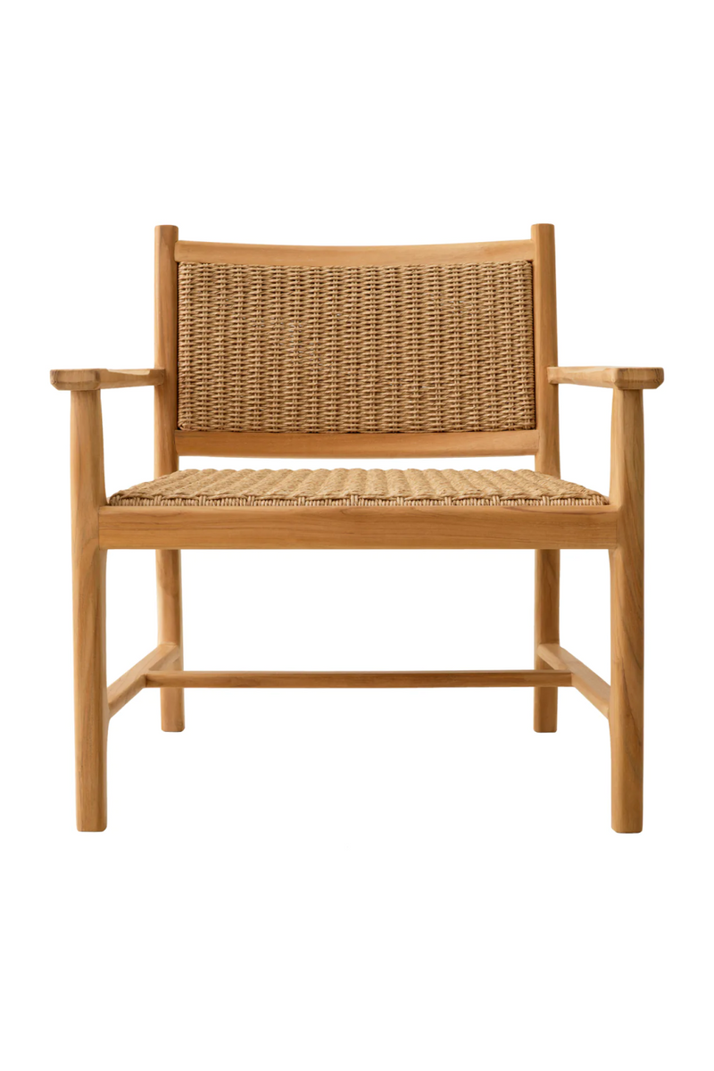 Natural Weave Outdoor Lounge Chair | Eichholtz Pivetti | Oroatrade.com