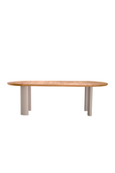 Oval Teak Outdoor Dining Table | Eichholtz Mogador | Oroatrade.com