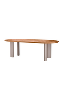 Oval Teak Outdoor Dining Table | Eichholtz Mogador | Oroatrade.com