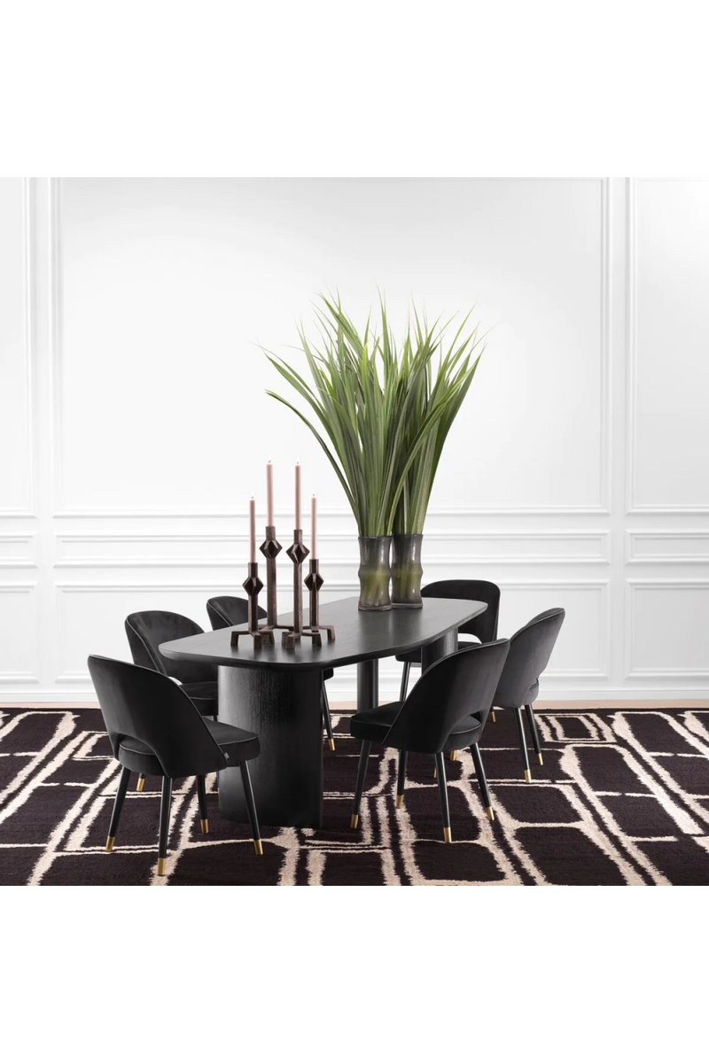 Wooden Free-Form Dining Table | Eichholtz Flemings | Oroatrade.com