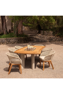 Slatted Teak Outdoor Dining Table | Eichholtz Osario | Oroatrade.com