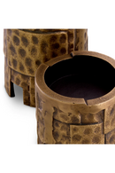 Vintage Brass Candle Holder Set (3) | Eichholtz Laurentios | Oroatrade.com