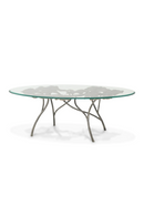 Oval Glass Coffee Table | Eichholtz Poseidon | Oroatrade.com