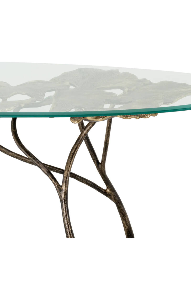 Oval Glass Coffee Table | Eichholtz Poseidon | Oroatrade.com