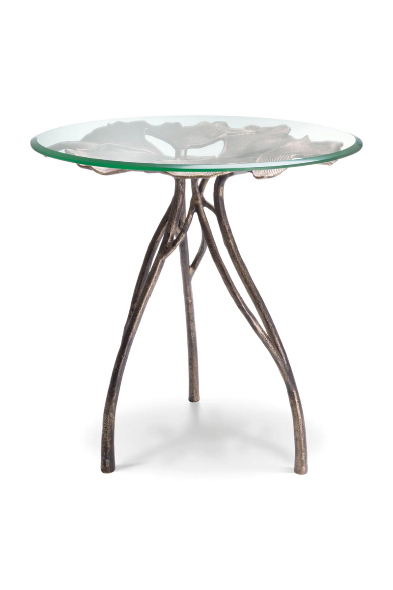 Round Glass Side Table | Eichholtz Poseidon | Oroatrade.com
