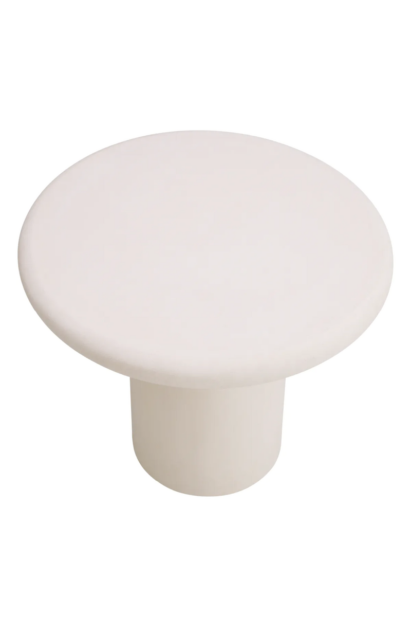 Cream Round Outdoor Side Table | Eichholtz Vitalis | Oroatrade.com