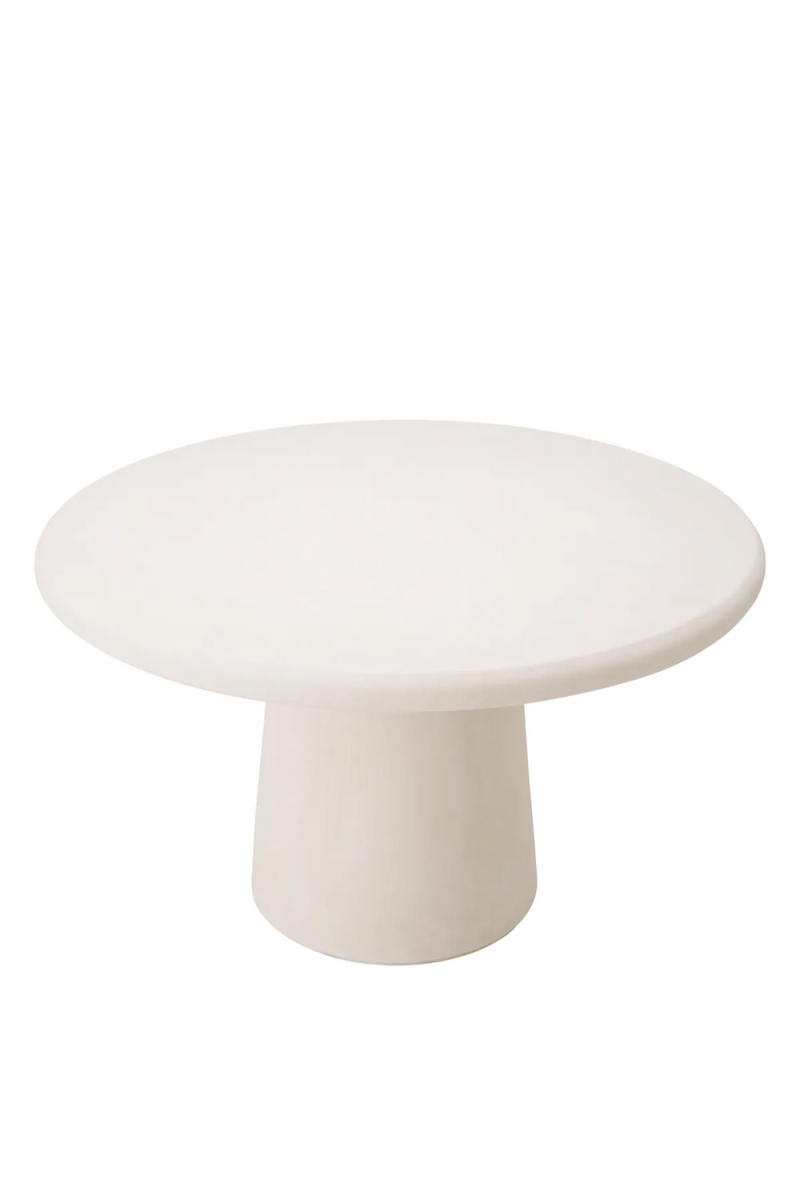 White Round Outdoor Dining Table M | Eichholtz Cleon | Oroatrade.com