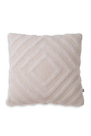 Off-White Diamond Patterned Cushion L | Eichholtz Magan | Oroatrade.com