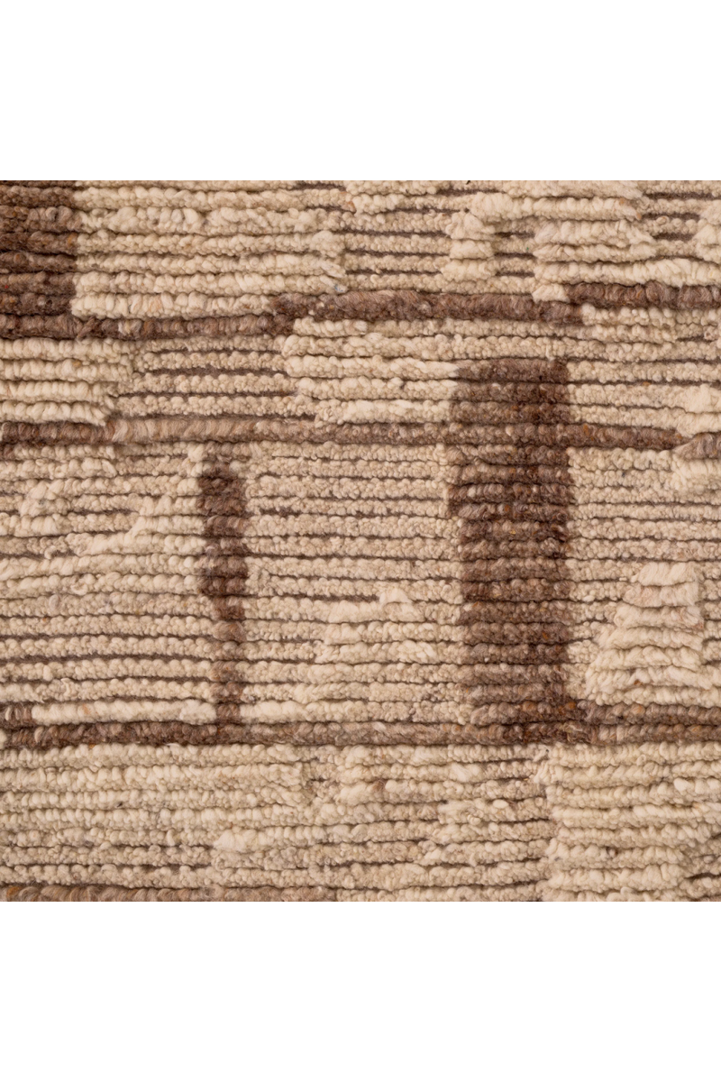 Hand-Knotted Brown Wool Carpet | Eichholtz Limitless | Oroatrade.com