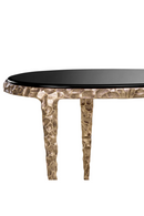 Textured Brass Nesting Side Tables (2) | Eichholtz Livana | Oroatrade.com