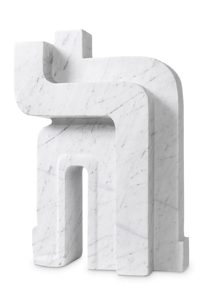Handcarved White Marble Statue | Eichholtz Alaistair | Oroatrade.com