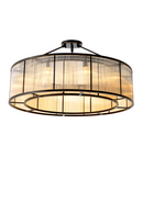 Vintage Glass Ceiling Lamp XL | Eichholtz Bernardi | Oroatrade.com
