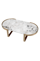 Oval Marble Coffee Table | Eichholtz Fabio | Oroatrade.com