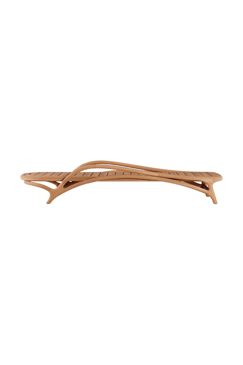 Adjustable Outdoor Lounger | Ethnicraft Zen | Oroatrade.com