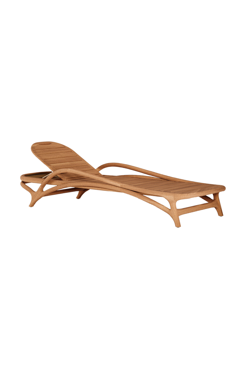 Adjustable Outdoor Lounger | Ethnicraft Zen | Oroatrade.com