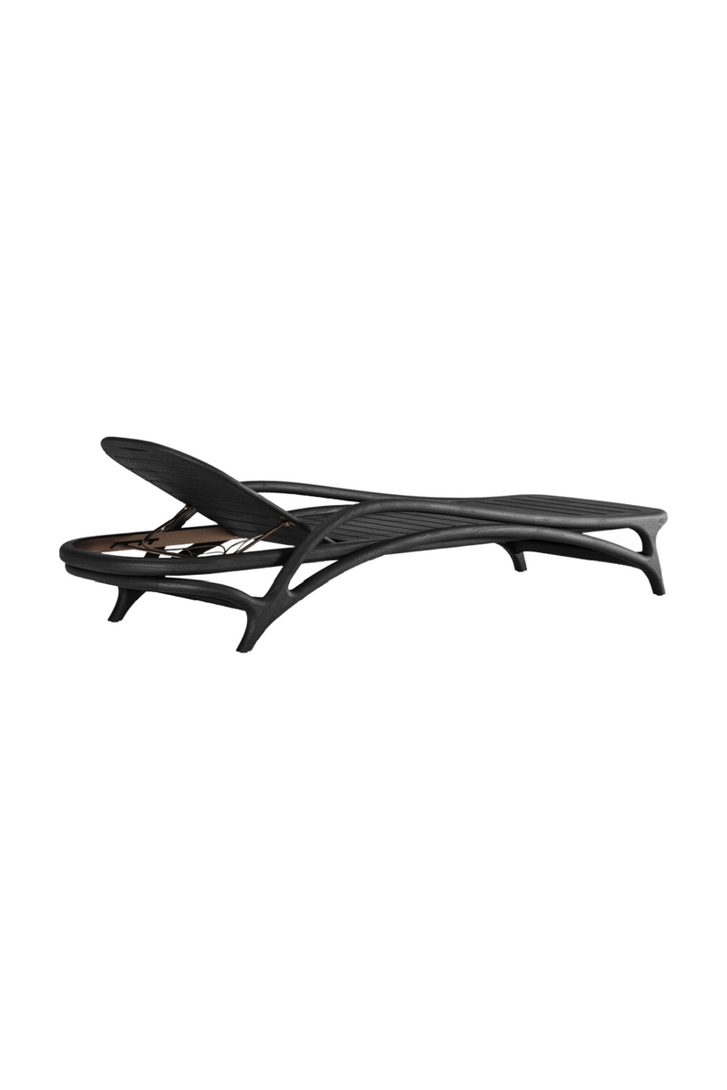 Adjustable Outdoor Lounger | Ethnicraft Zen | Oroatrade.com