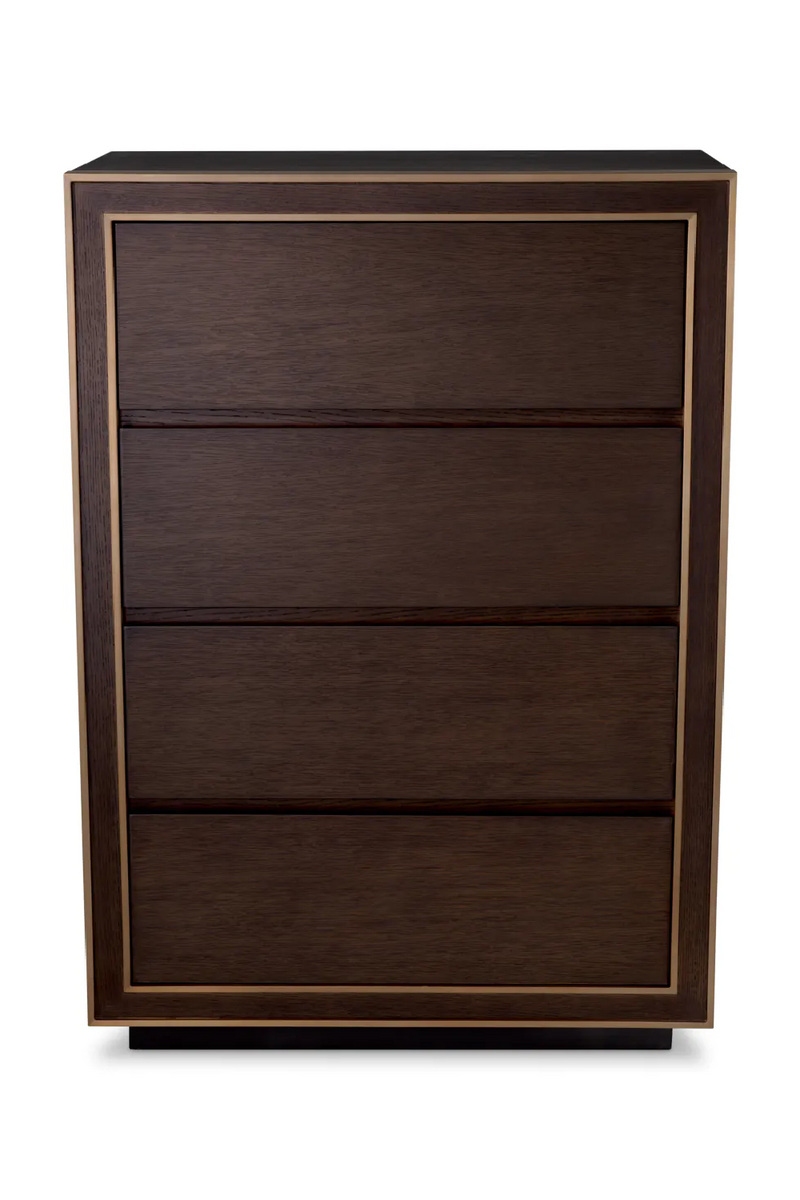 Brown Oak 4-Drawer Dresser | Eichholtz Camelot | Oroatrade.com