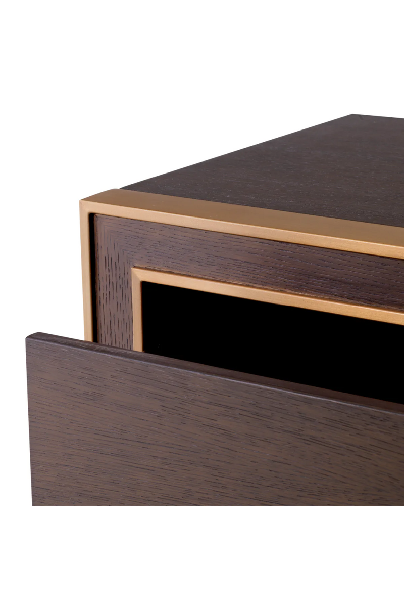 Brown Oak 4-Drawer Dresser | Eichholtz Camelot | Oroatrade.com