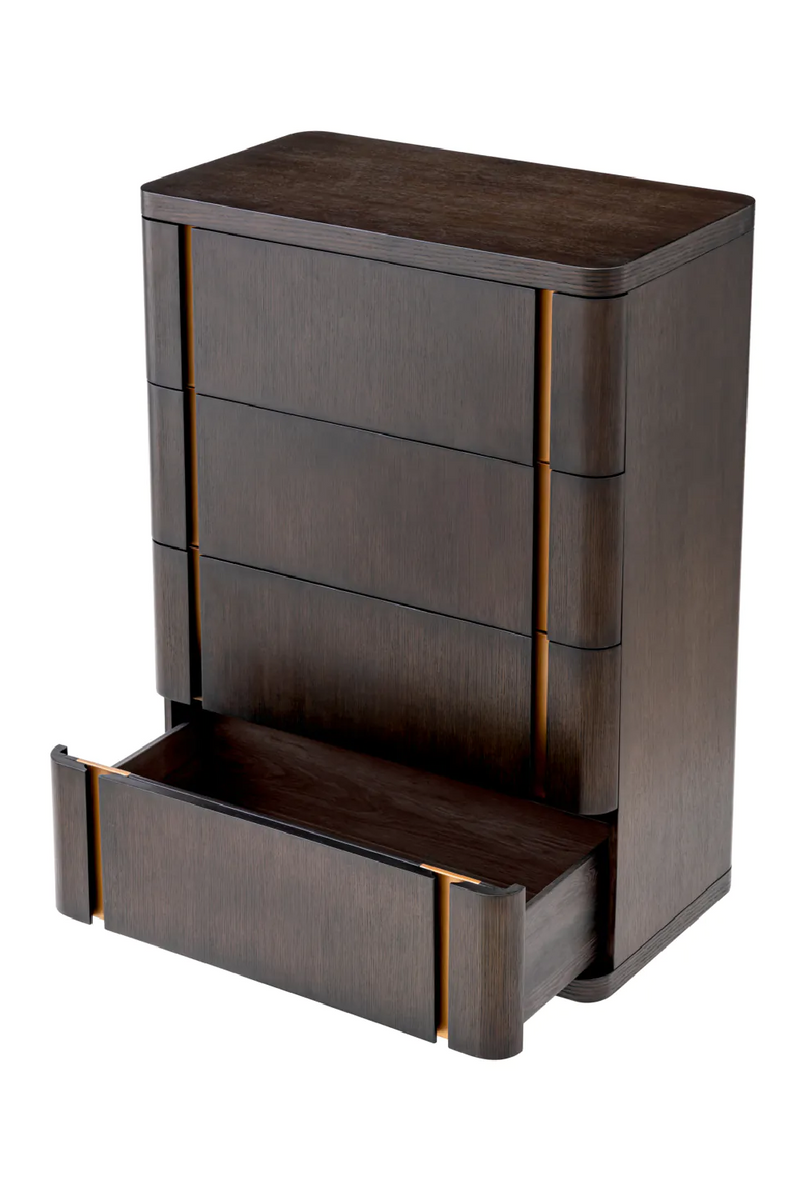 Mocha Oak 4-Drawer Dresser | Eichholtz Modesto | Oroatrade.com