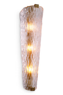 Carved Glass Wall Lamp | Eichholtz Todd | Oroatrade.com