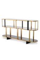 Antique Brass Low Cabinet | Eichholtz Clio | Oroatrade.com