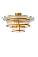 Tiered Glass Ceiling Lamp | Eichholtz Frederic | Oroatrade.com