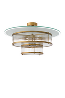 Tiered Glass Ceiling Lamp | Eichholtz Frederic | Oroatrade.com