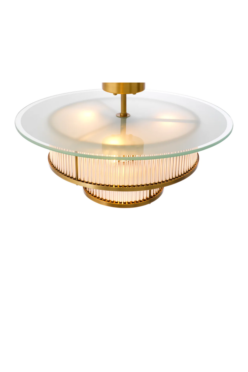 Tiered Glass Ceiling Lamp | Eichholtz Frederic | Oroatrade.com