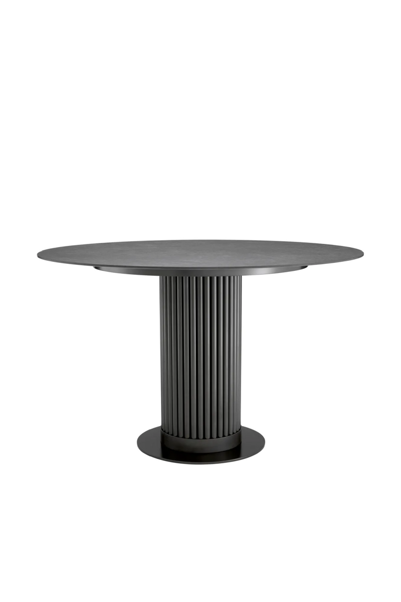 Round Ceramic Marble Dining Table | Eichholtz Volterra | Oroatrade.com