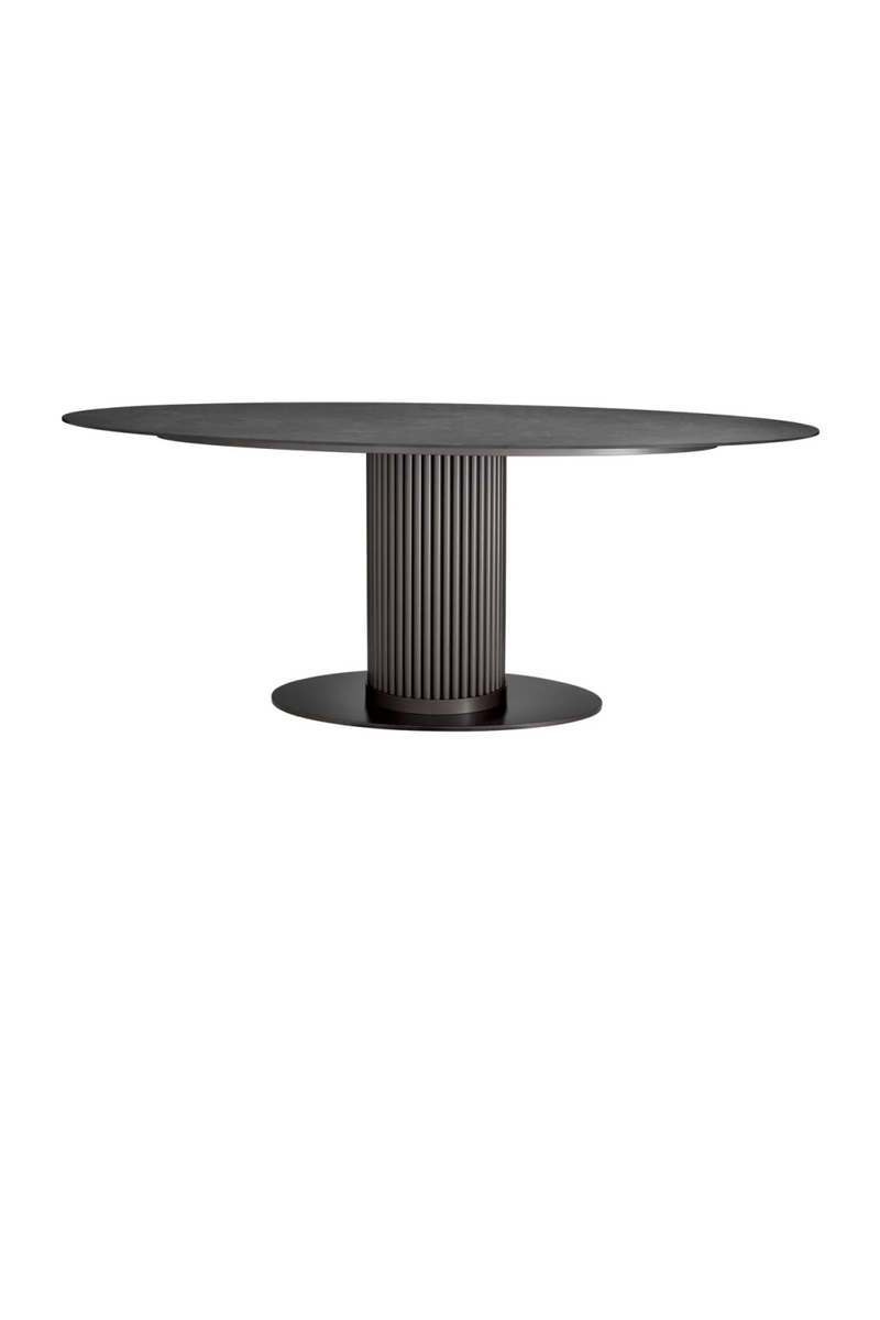 Oval Ceramic Dining Table | Eichholtz Volterra | Oroatrade.com