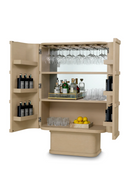 Oak Mirrored Bar Cabinet | Eichholtz Cabana | Oroatrade.com