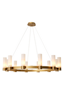 Alabaster Cylinders Chandelier | Eichholtz Castro | Oroatrade.com