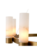 Alabaster Cylinders Chandelier | Eichholtz Castro | Oroatrade.com