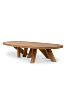 Oval Oak Coffeee Table | Eichholtz Bayshore | Oroatrade.com