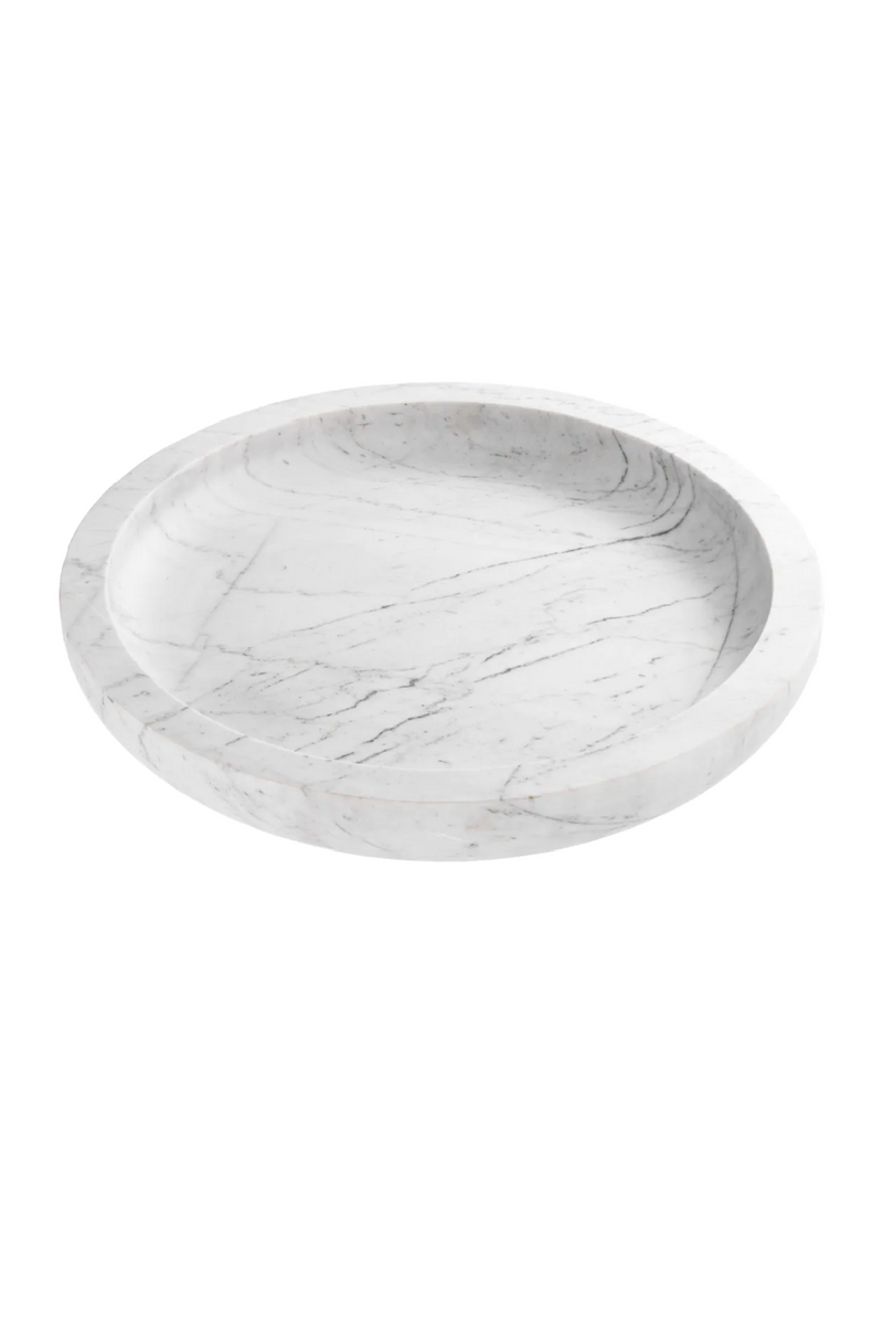 White Marble Bowl | Eichholtz Renard | Oroatrade.com