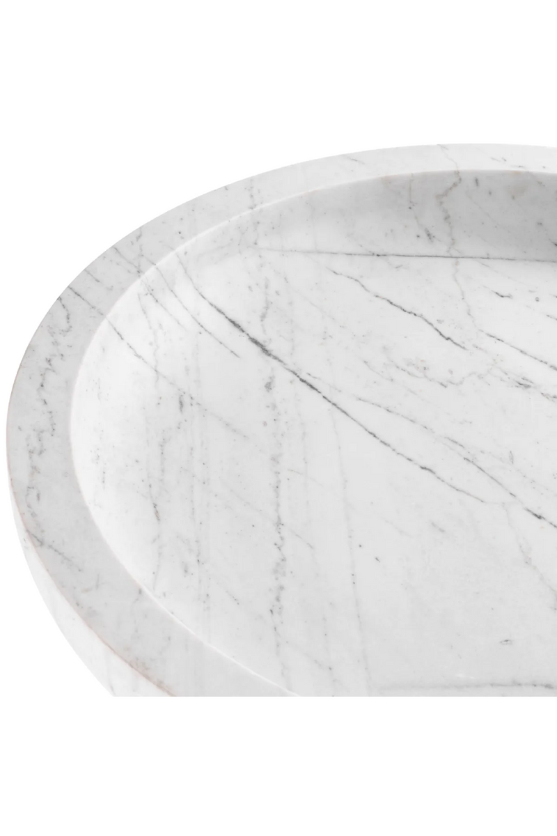 White Marble Bowl | Eichholtz Renard | Oroatrade.com