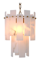 Alabaster Sheet Chandelier | Eichholtz Acevedo | Oroatrade.com
