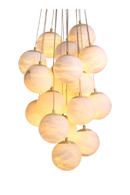Clustered Alabaster Chandelier | Eichholtz Sphinx | Oroatrade.com
