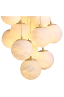 Clustered Alabaster Chandelier | Eichholtz Sphinx | Oroatrade.com