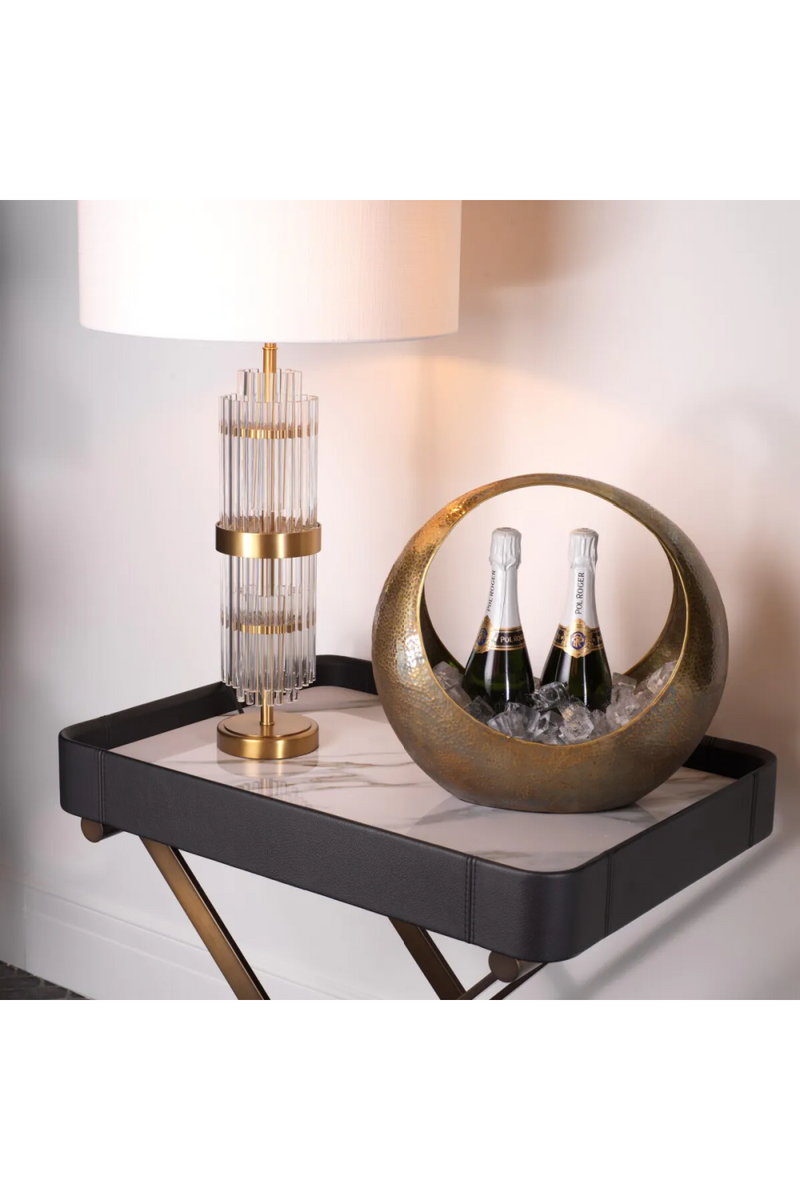 Circular Brass Wine Cooler | Eichholtz Leung | Oroatrade.com