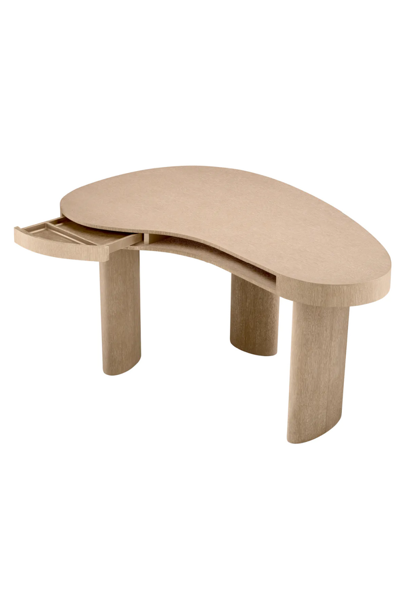 Free-Form Oak Desk | Eichholtz Vence