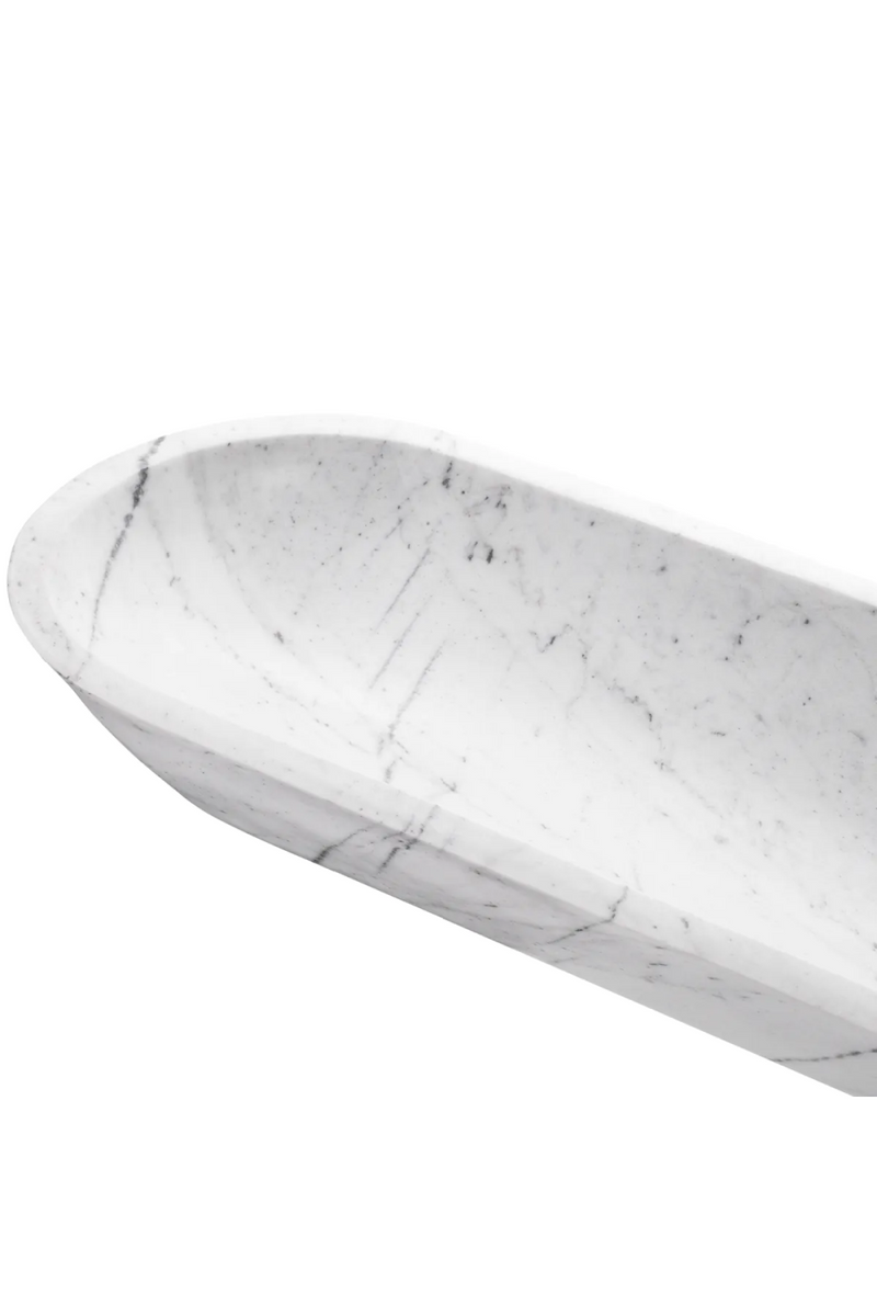 Solid White Marble Bowl | Eichholtz Hulton | Oroatrade.com