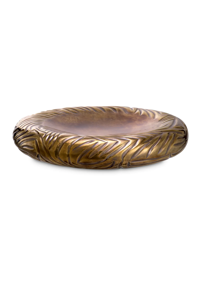 Vintage Brass Bowl | Eichholtz Sandrini | Oroatrade.com