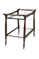 Brown Wooden Trolley | Eichholtz Manzo | Oroatrade.com