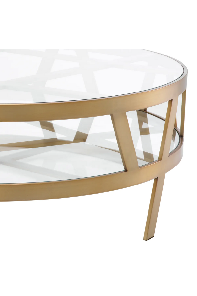 Round Glass Coffee Table | Eichholtz Billinghurst |  Oroatrade.com