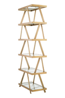 Brass-Framed Glass Cabinet | Eichholtz Billinghurst | Oroatrade.com