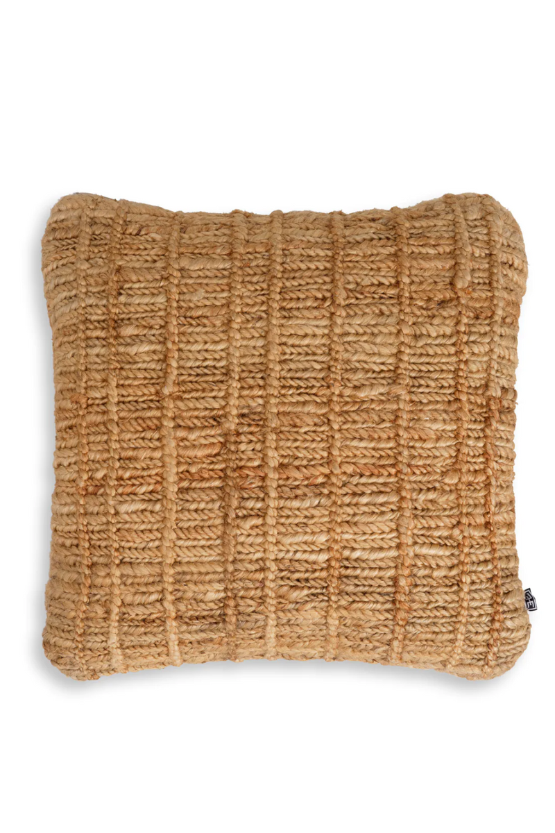 Hand-Knotted Jute Cushion | Eichholtz Palinuro | Oroatrade.com