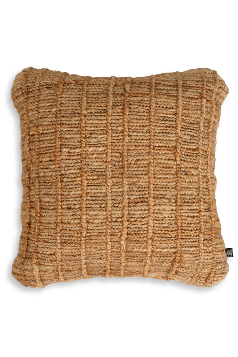 Hand-Knotted Jute Cushion | Eichholtz Palinuro | Oroatrade.com